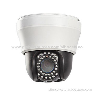 1/3" Sony CCD, 10x optical zoom, 700TVL, 40m IR distance ceiling mount indoor mini PTZ dome camera